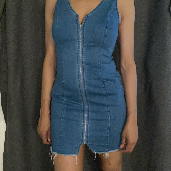 DENIM DRESS - Picture 4 of 11
